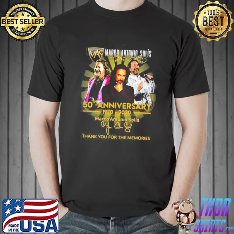 Marco antonio solis 50th anniversary shirt