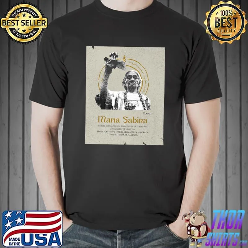 Maria Sabina Nowall Chamana Psychedelic Chaman Poster T-Shirt