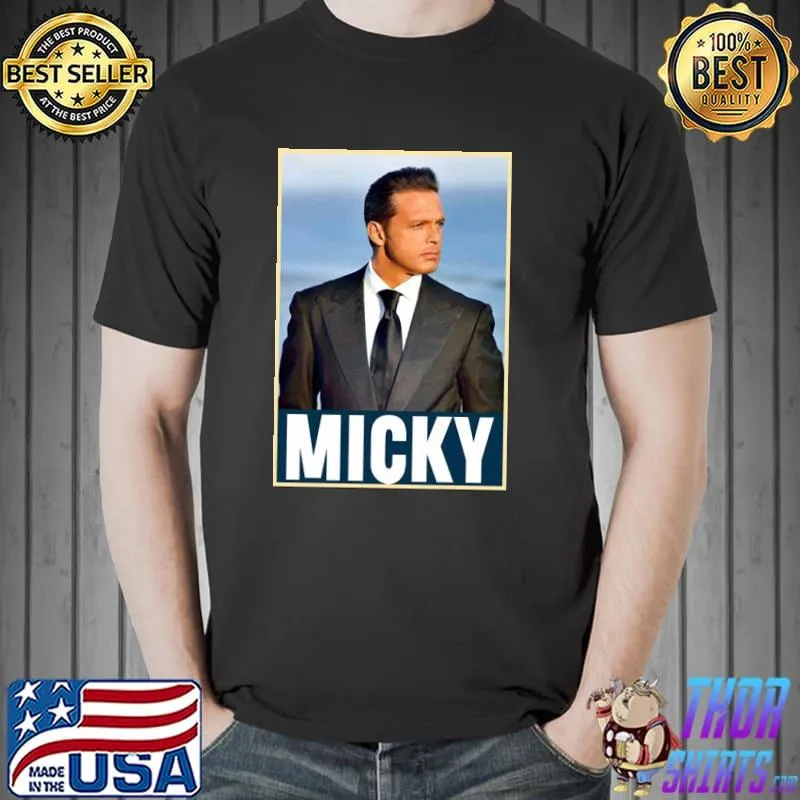 Micky portrait design shirt