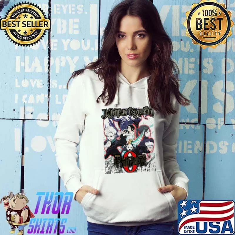 Netflix jujutsu kaisen 0 movie characters yuta okkotsu gojo satoru makI zenin panda toge inumakI s Hoodie