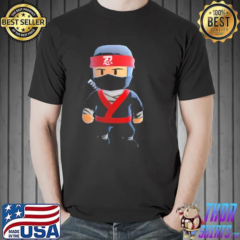 Ninja guy stumble guys classic shirt