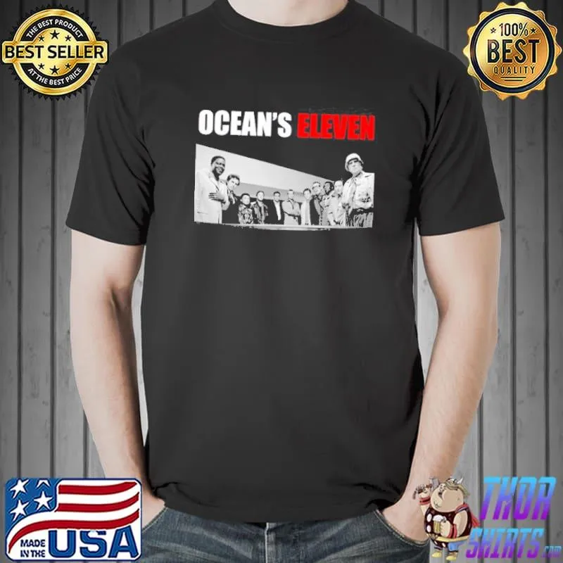 Ocean's eleven ensemble 2001 shirt