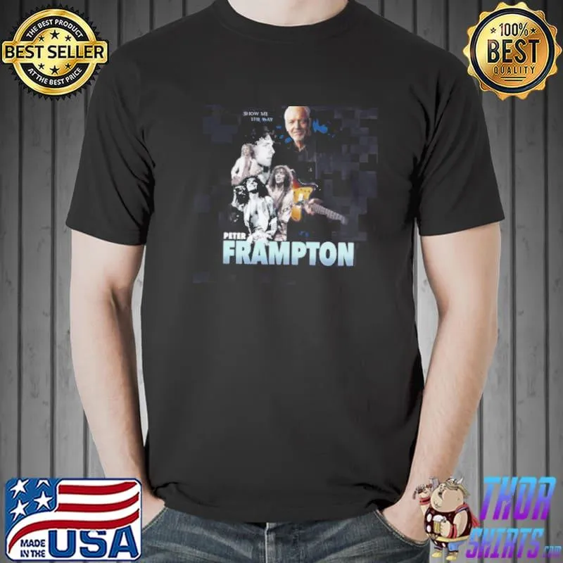 Peter frampton breaking all the rules classic shirt