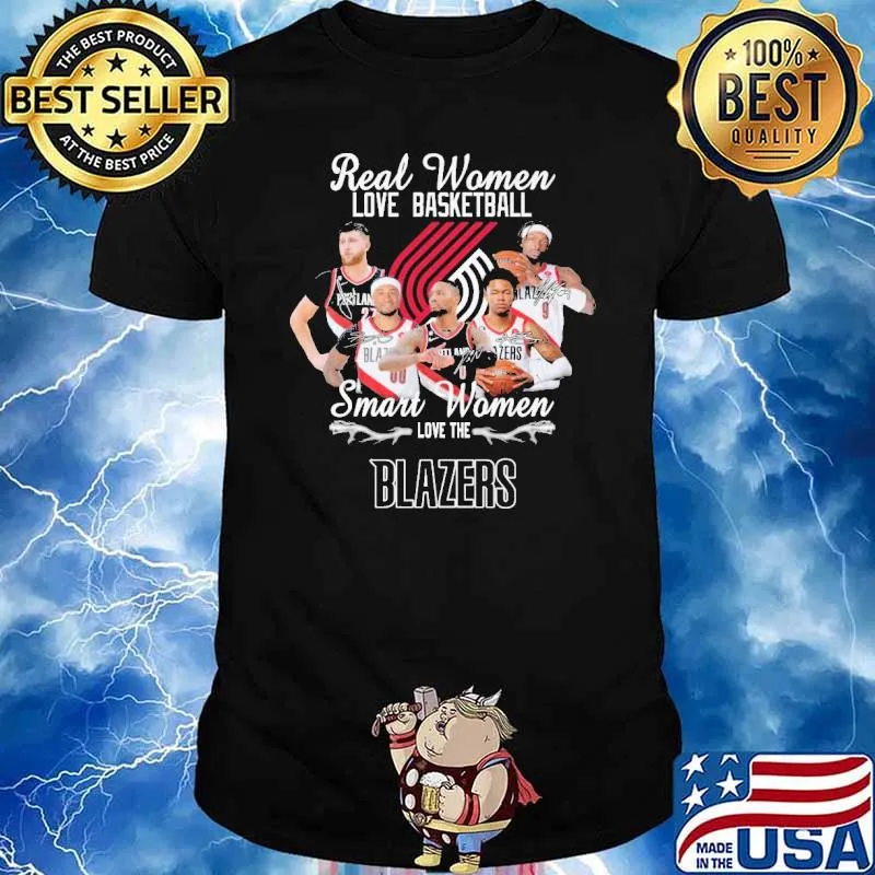Real Women Love Basketball Smart Women Love The Blazer Shirt