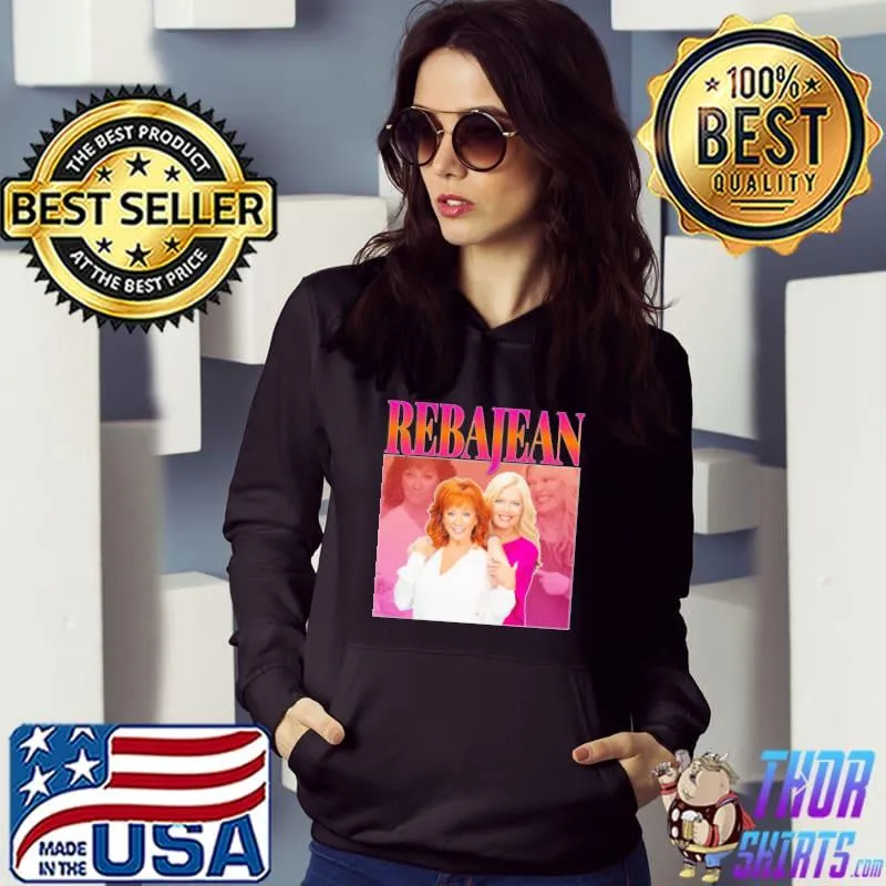 Rebajean 90s inspired vintage homage reba mcentire s Hoodie