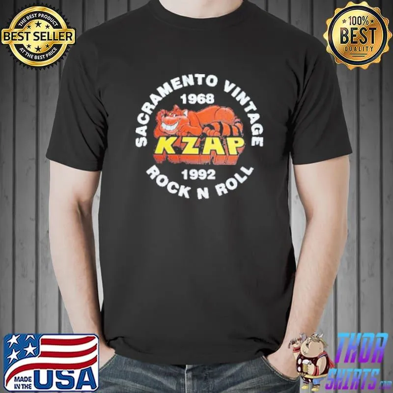 sacramento Vintage Rock N Roll 1992 Shirt