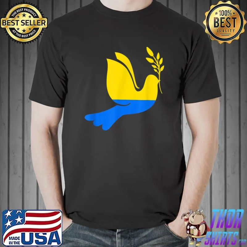 Stand With Ukraine Main Colors Of Ukraine T-Shirt