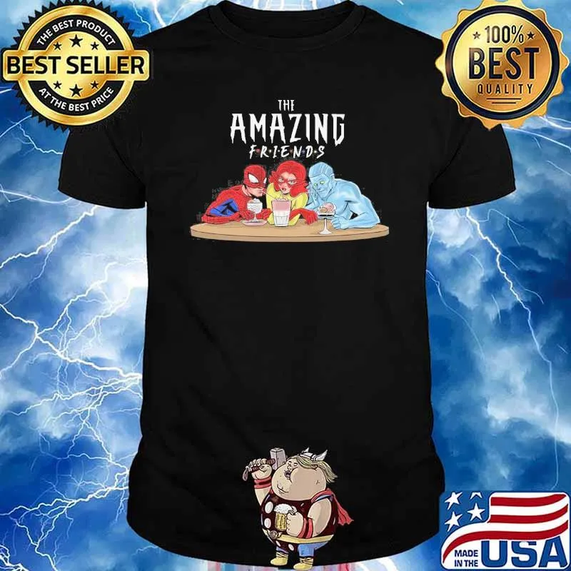 The amazing friends spider man shirt