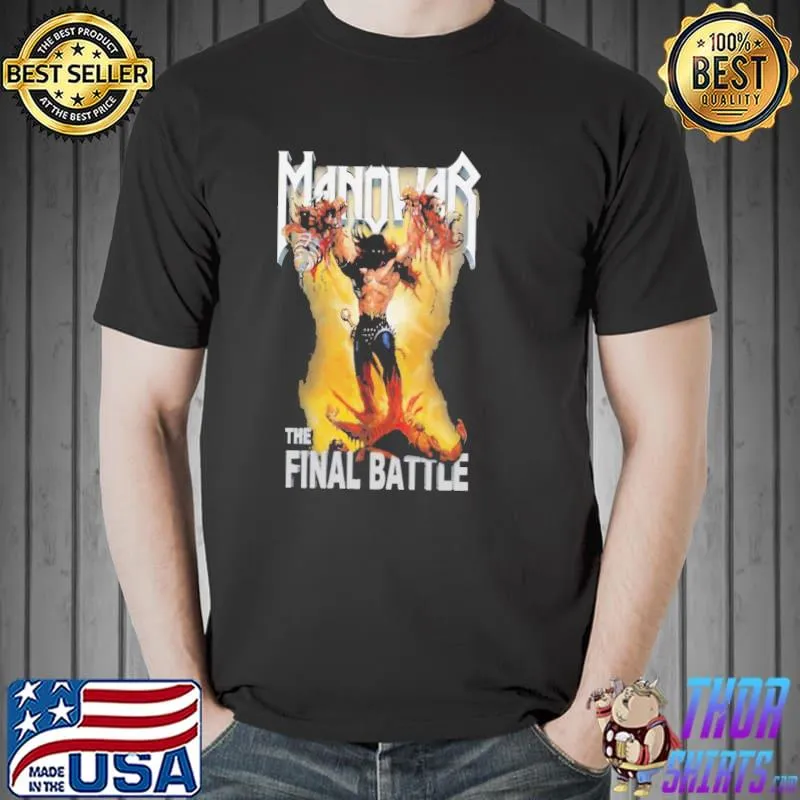 The final battle manowar shirt