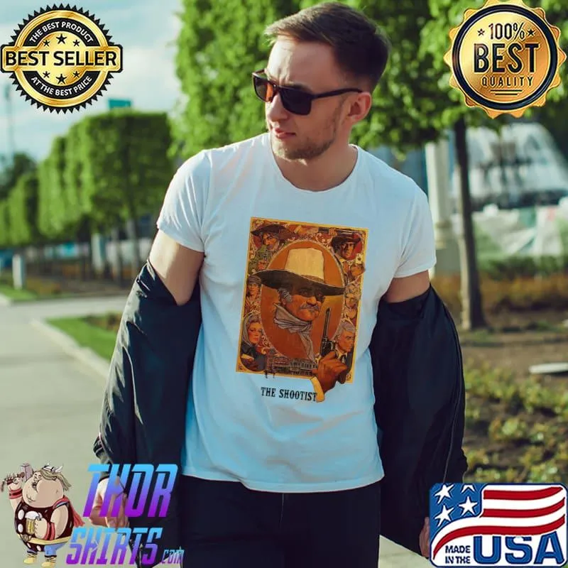The shootist film picture shirt