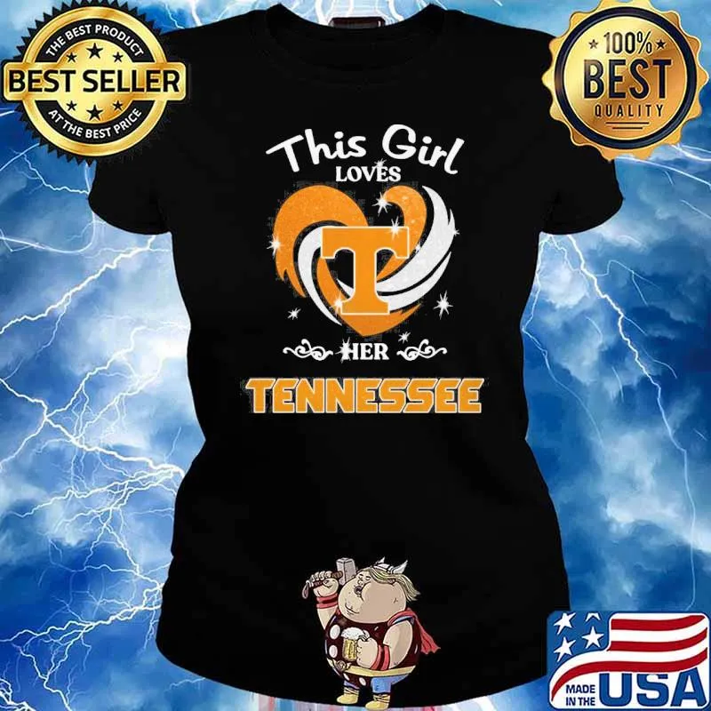 This girl loves her Tennessee s Ladies tee