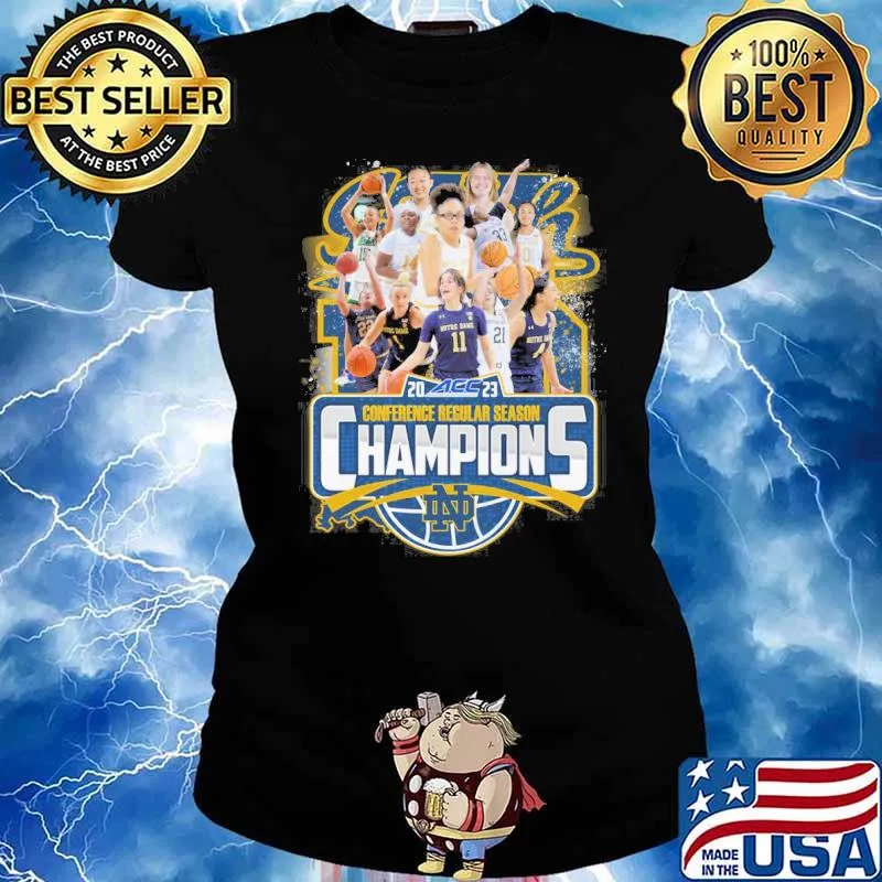 2023 ACC Conference regular season champions Notre Dame Charm s Ladies tee