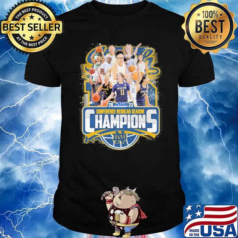 2023 ACC Conference regular season champions Notre Dame Charm shirt
