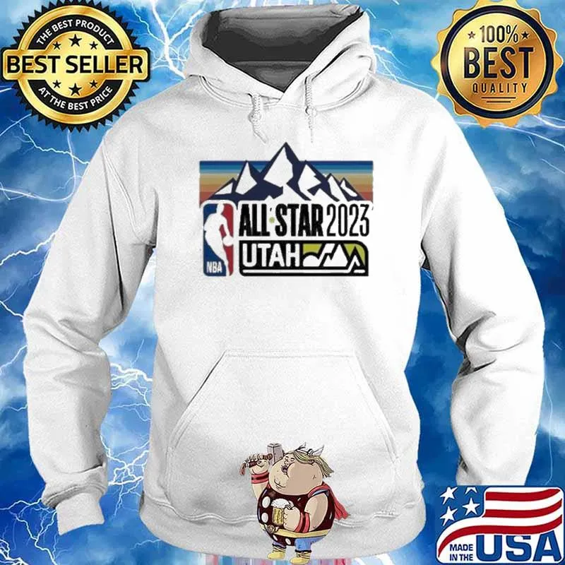2023 Nba All-Star Game Chenille Fleece Shirt Hoodie
