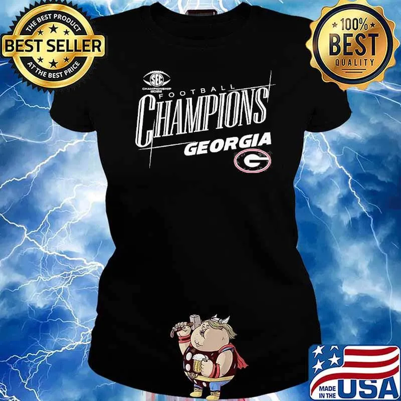 Championship 2022 football champions Georgia Bulldogs s Ladies tee