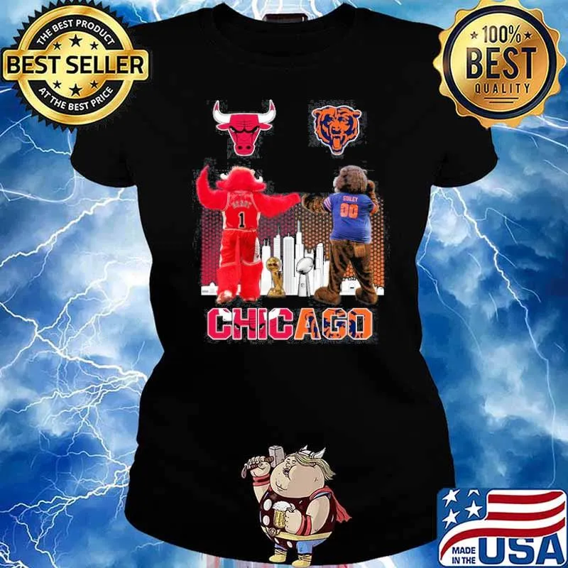 Chicago Bulls Bears Chicago sport s Ladies tee