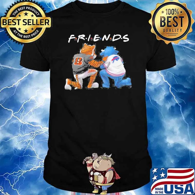 Cincinnati Bengals and Bills Friends shirt
