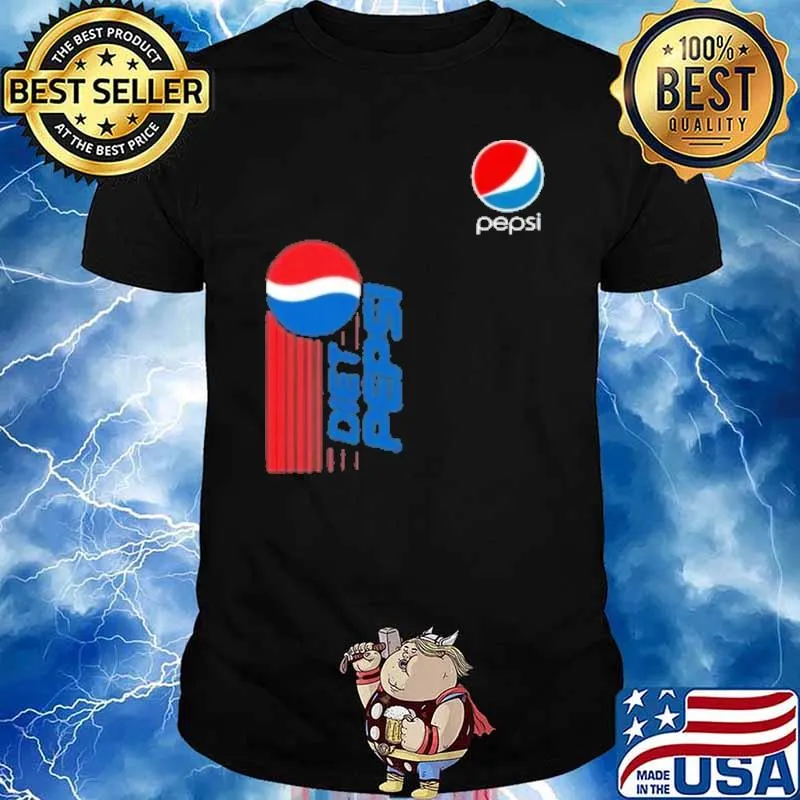 Diet Pepsi logo shirt