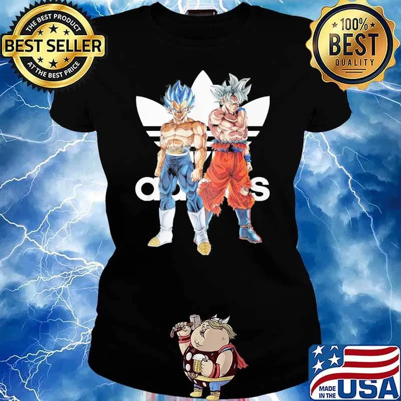 Dragon ball Adidas Son Goku Anime s Ladies tee