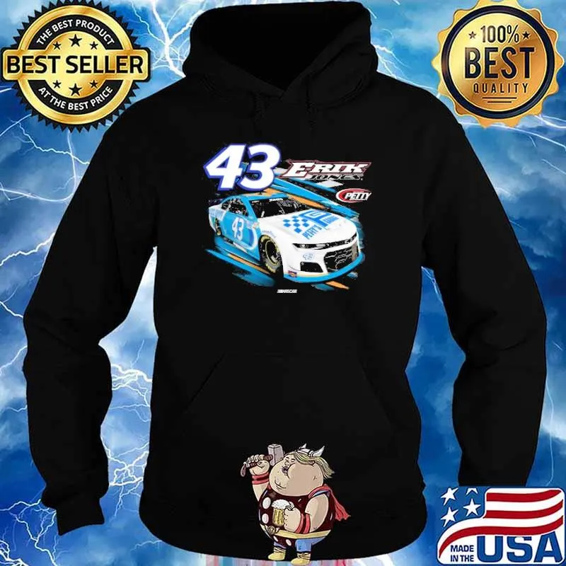 Erik Jones #43 2021 Fuel Petty s Hoodie