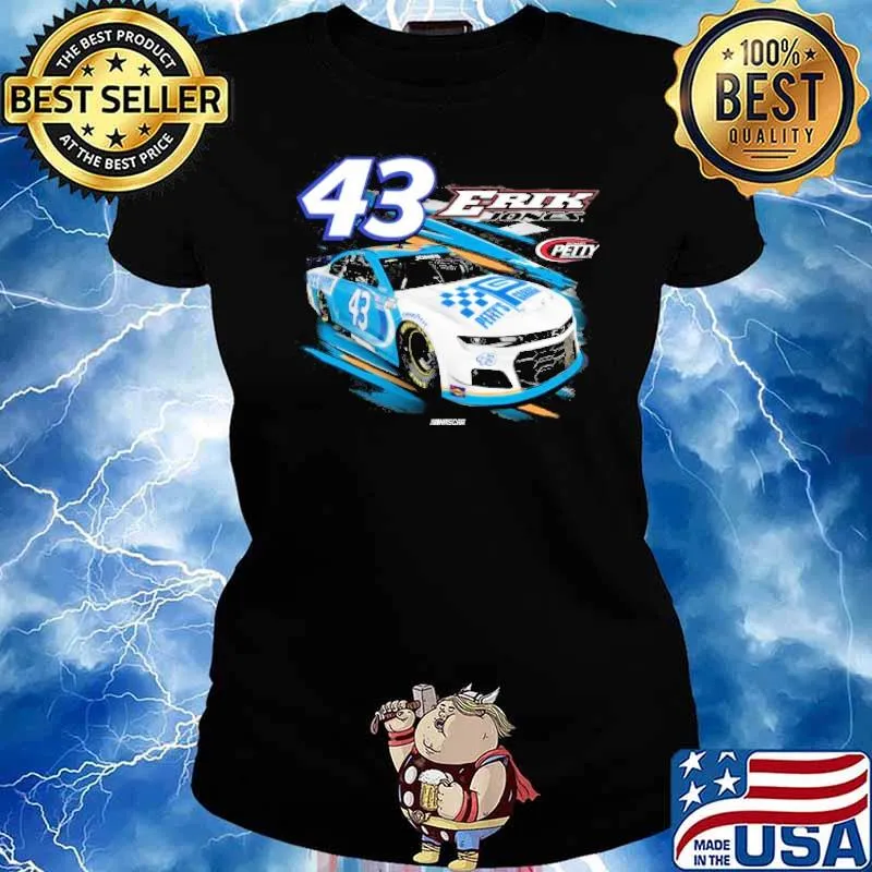 Erik Jones #43 2021 Fuel Petty s Ladies tee