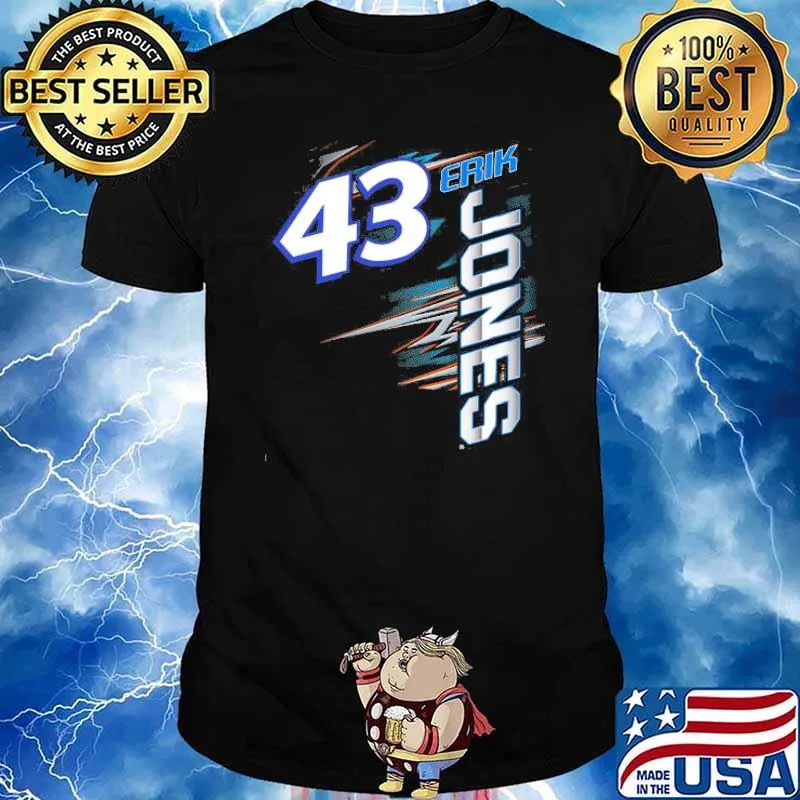 Erik Jones #43 2022 Schedule shirt