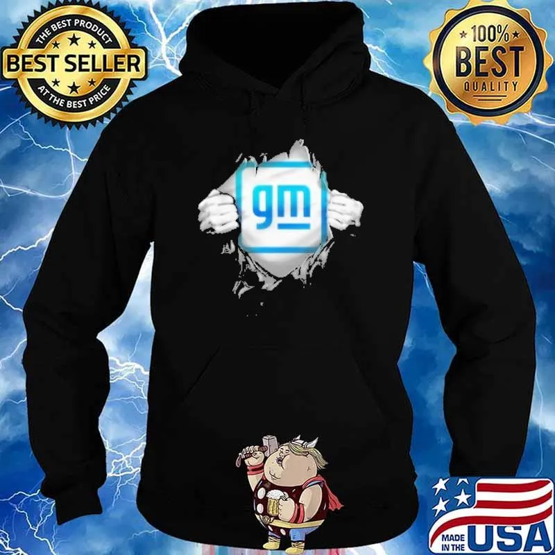 GENERAL MOTORS super man s Hoodie