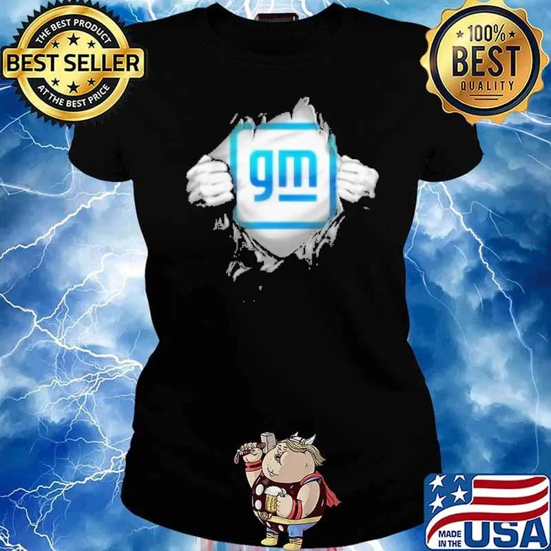GENERAL MOTORS super man s Ladies tee