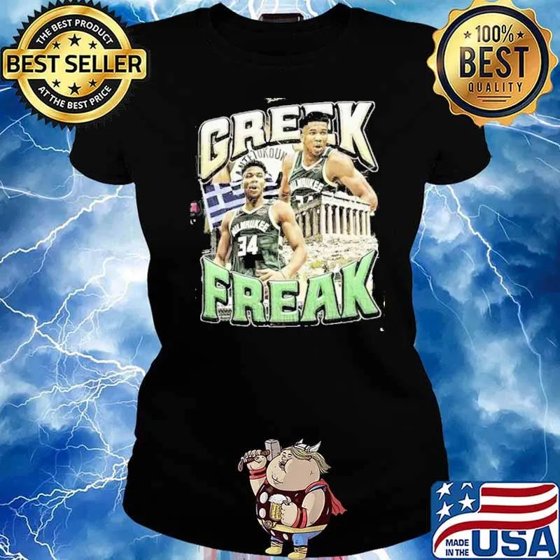 Greek Freak Giannis Antetokounmpo Bootleg s Ladies tee