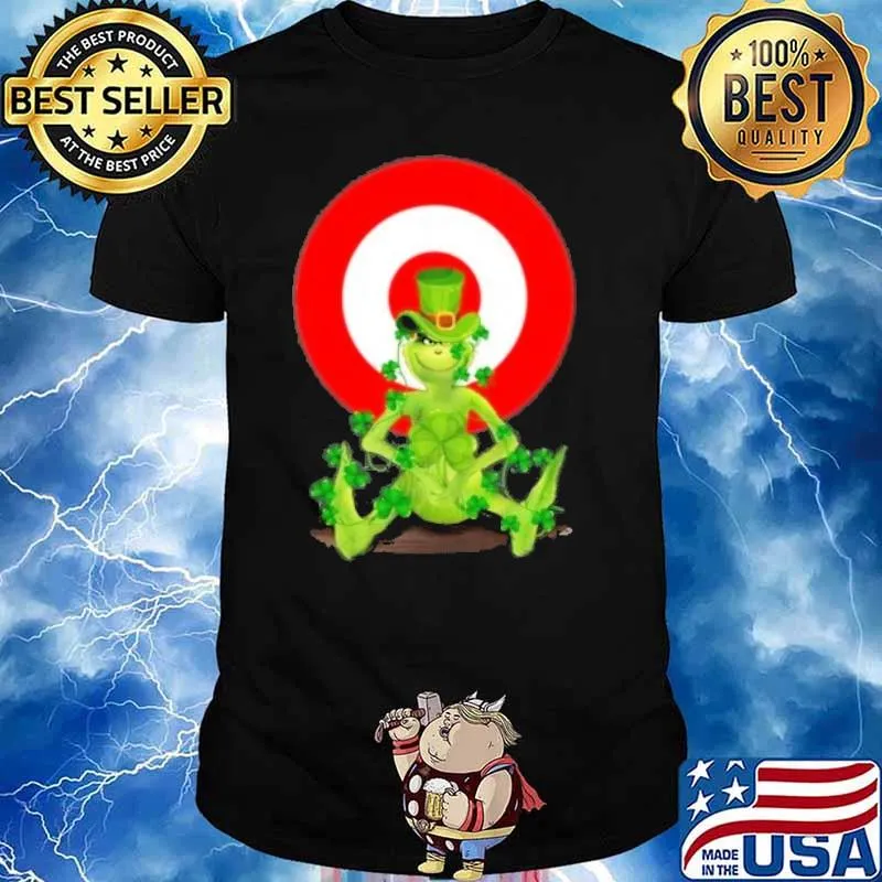 Grinch Target St.Patrick's day shirt