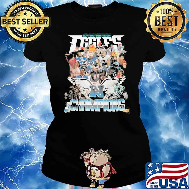 How 'bout dem friggin Eagles champions sport s Ladies tee