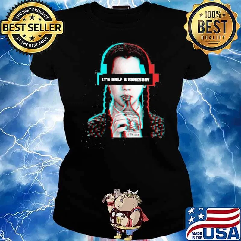 It is only Wednesday drink pug s Ladies tee