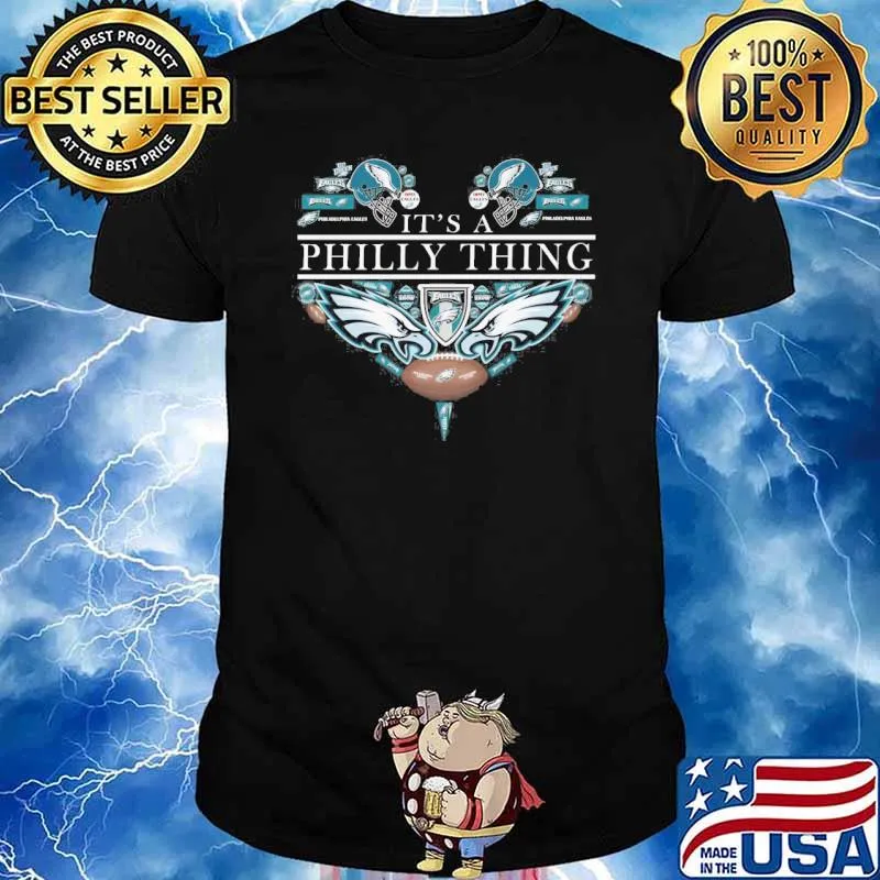It's a Philly thing Eagles heart shirt