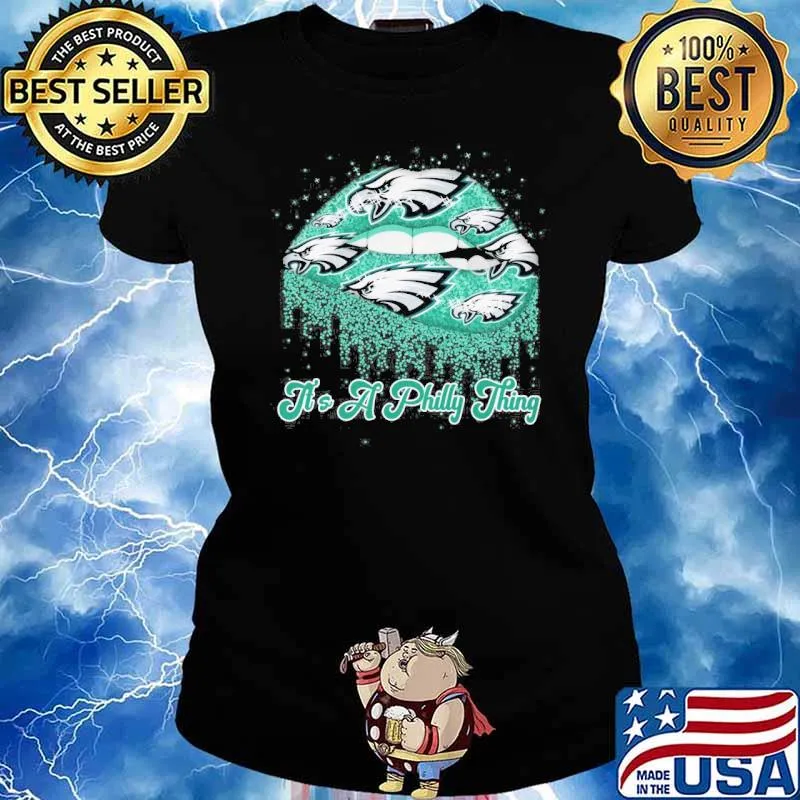 It's a Philly thing lip s Ladies tee
