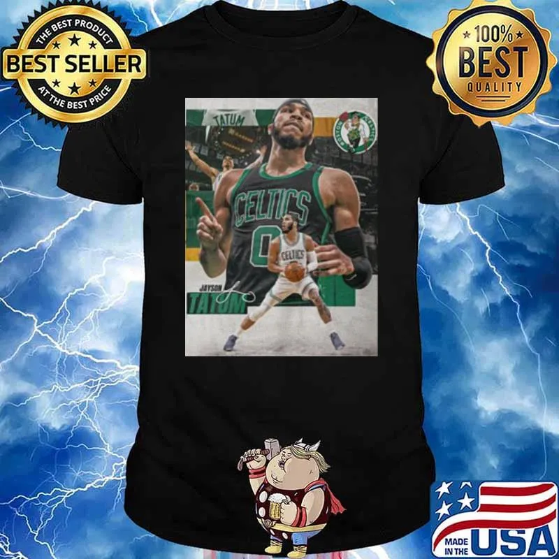 Jayson Tatum 0 Champions Celtics signature shirt