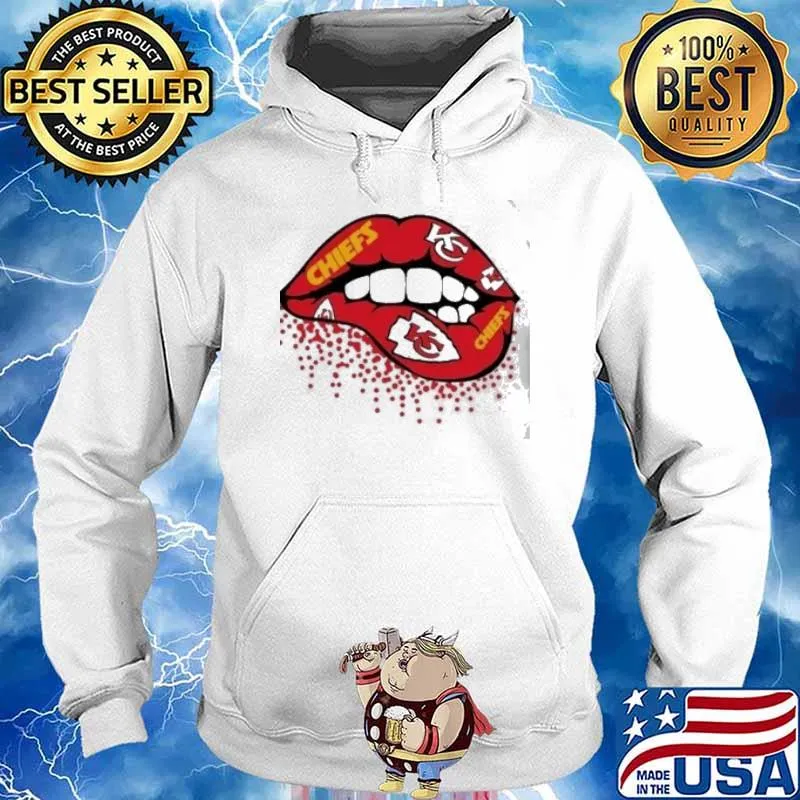 Kansas city Chiefs lip football s Hoodie