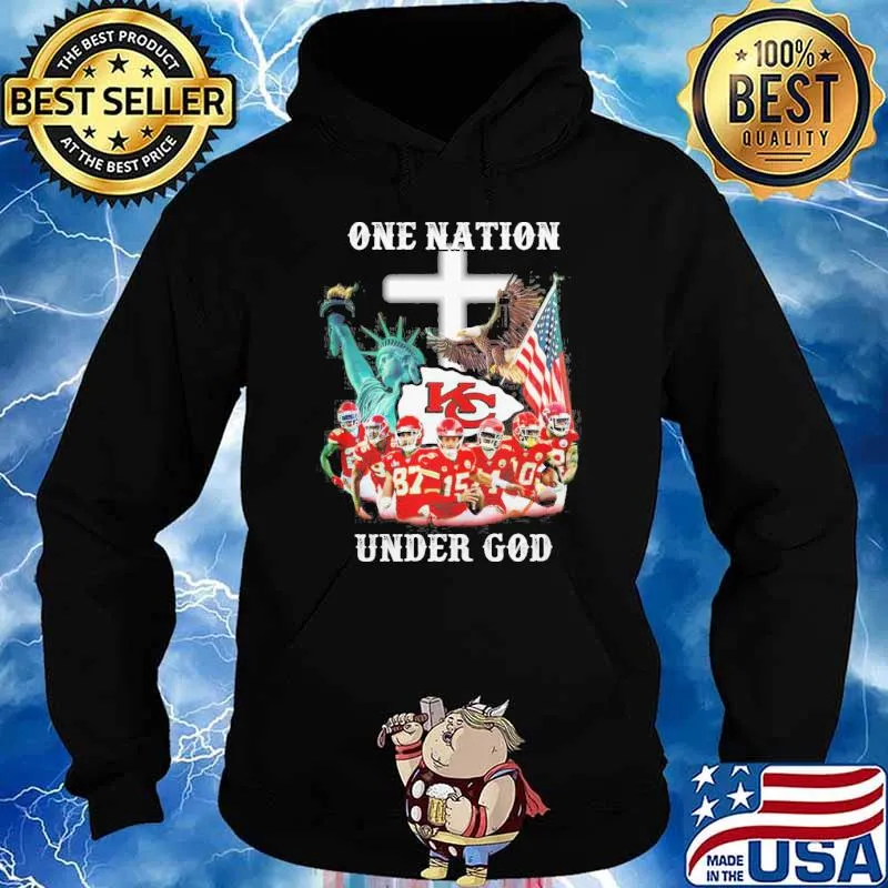 Kansas City Chiefs one nation under god sport eagles s Hoodie