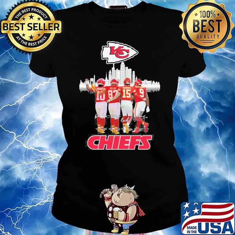 Kansas city Chiefs signatures sports s Ladies tee