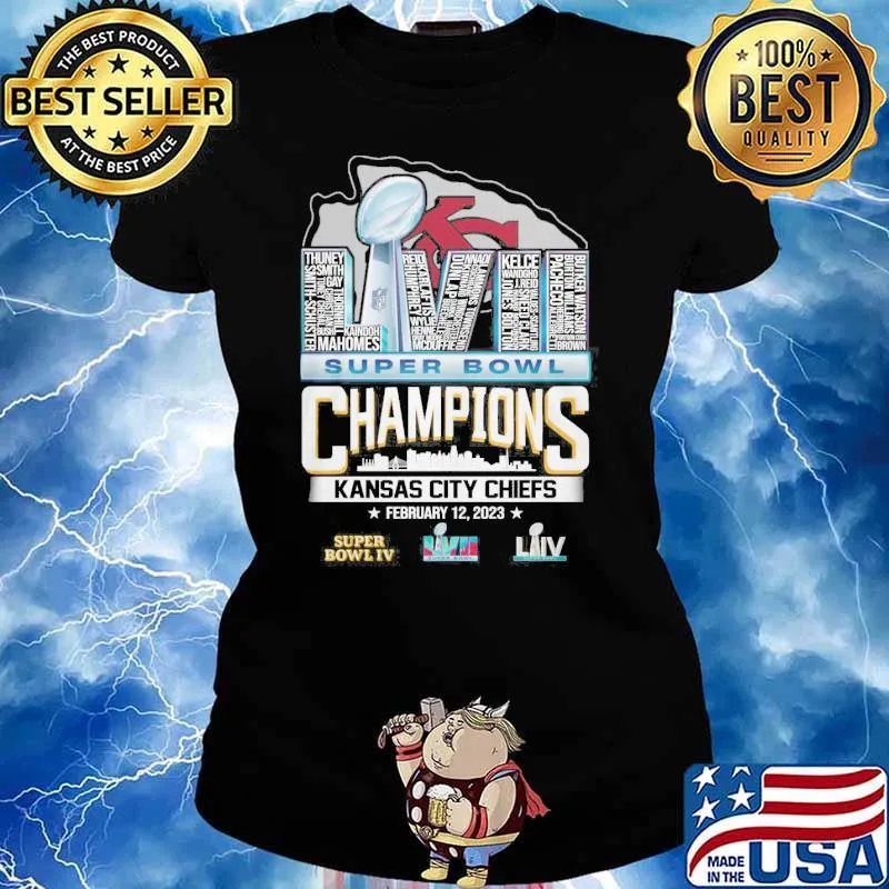 Kansas city Chiefs super bowl champions february 12,2023 LVII s Ladies tee