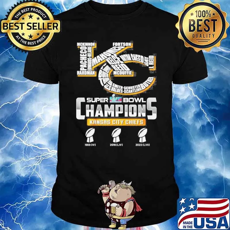 Kansas city Chiefs super bowl champions LVII shirt