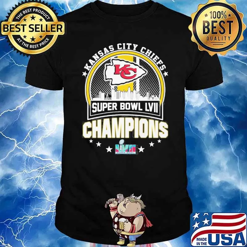 Kansas city Chiefs super bowl LVII Champions football shirt