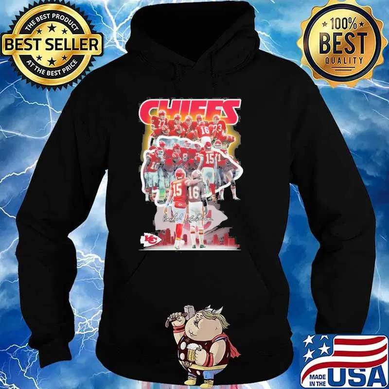 Kansas City Chiefs team sport signatures s Hoodie