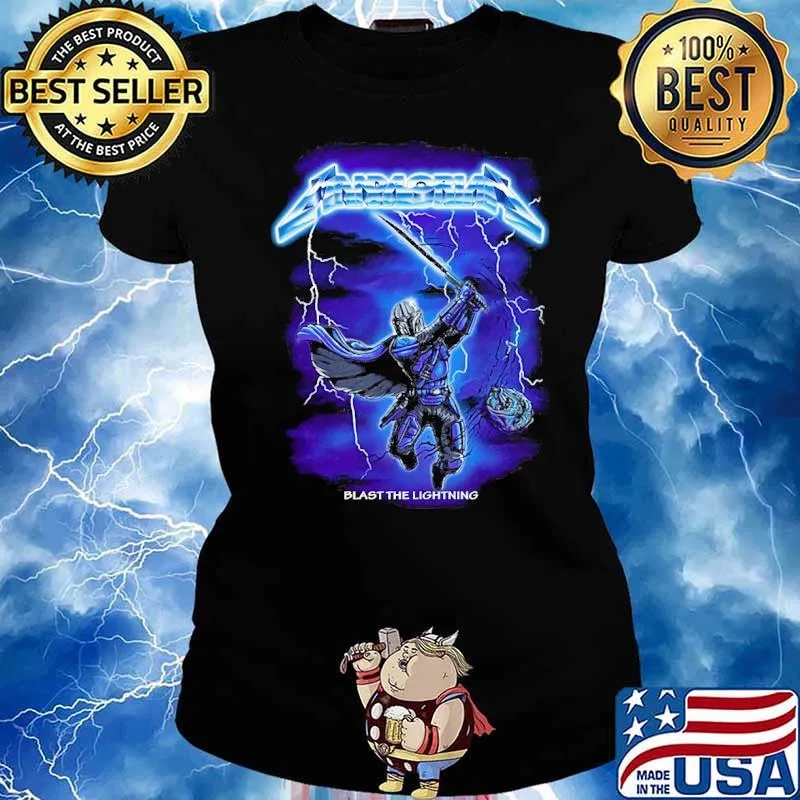 Mandaorian Blast the Lightning Star Wars s Ladies tee