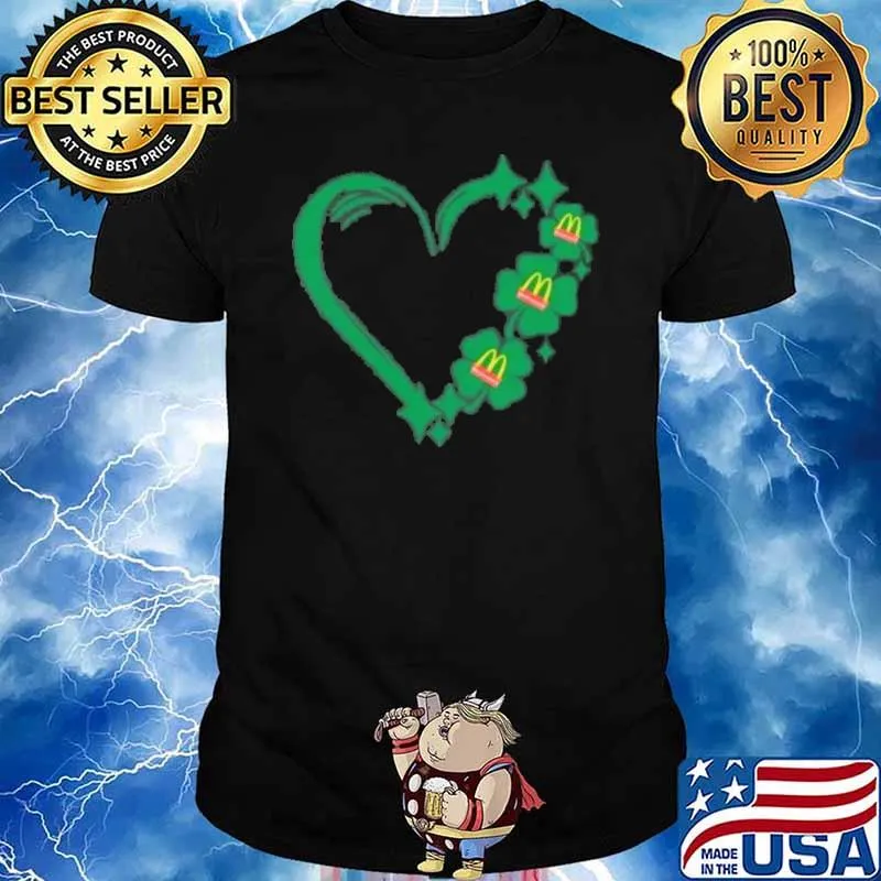 McDonald's heart love shirt