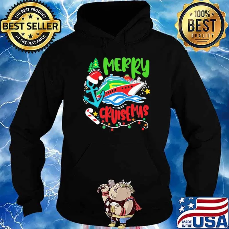 Merry Cruisemas Christmas ship s Hoodie