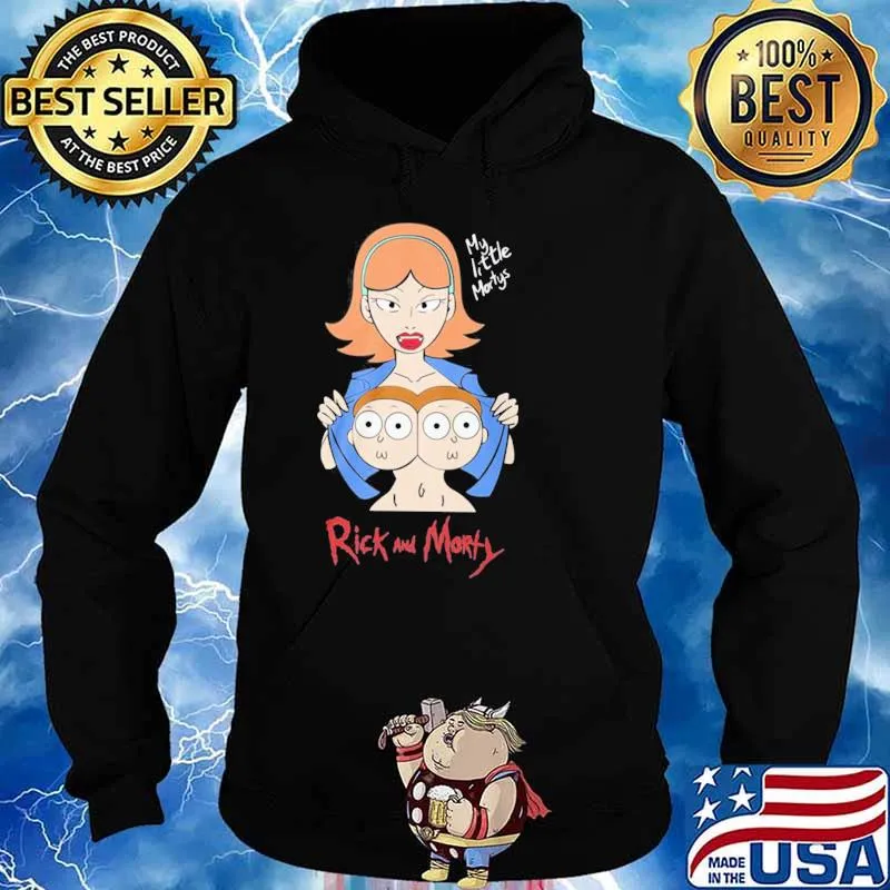 My little mortys Rick and morty s Hoodie