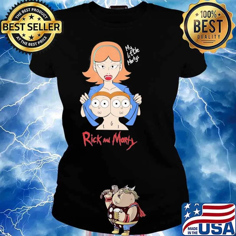 My little mortys Rick and morty s Ladies tee