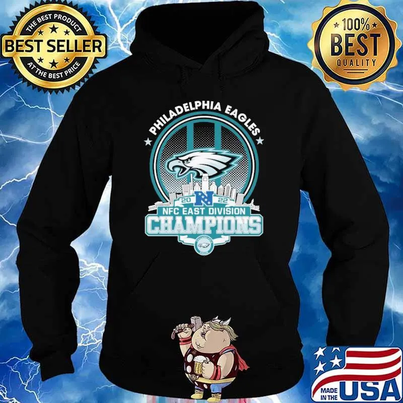 Philadelphia Eagles 2022 NFC east division champions s Hoodie