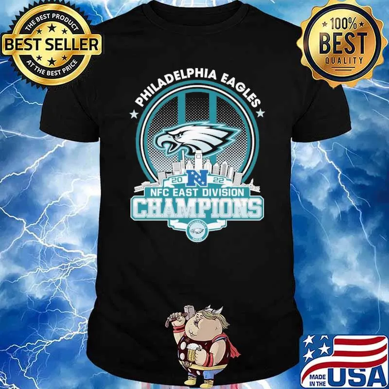 Philadelphia Eagles 2022 NFC east division champions shirt