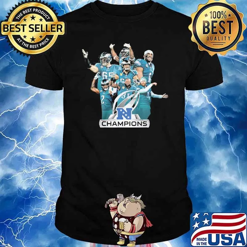Philadelphia Eagles N Champions signatures shirt